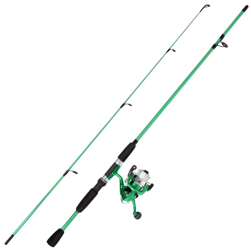 Wakeman Swarm Series Spinning Rod and Reel Combo - Blue Metallic, 20 - Image 2